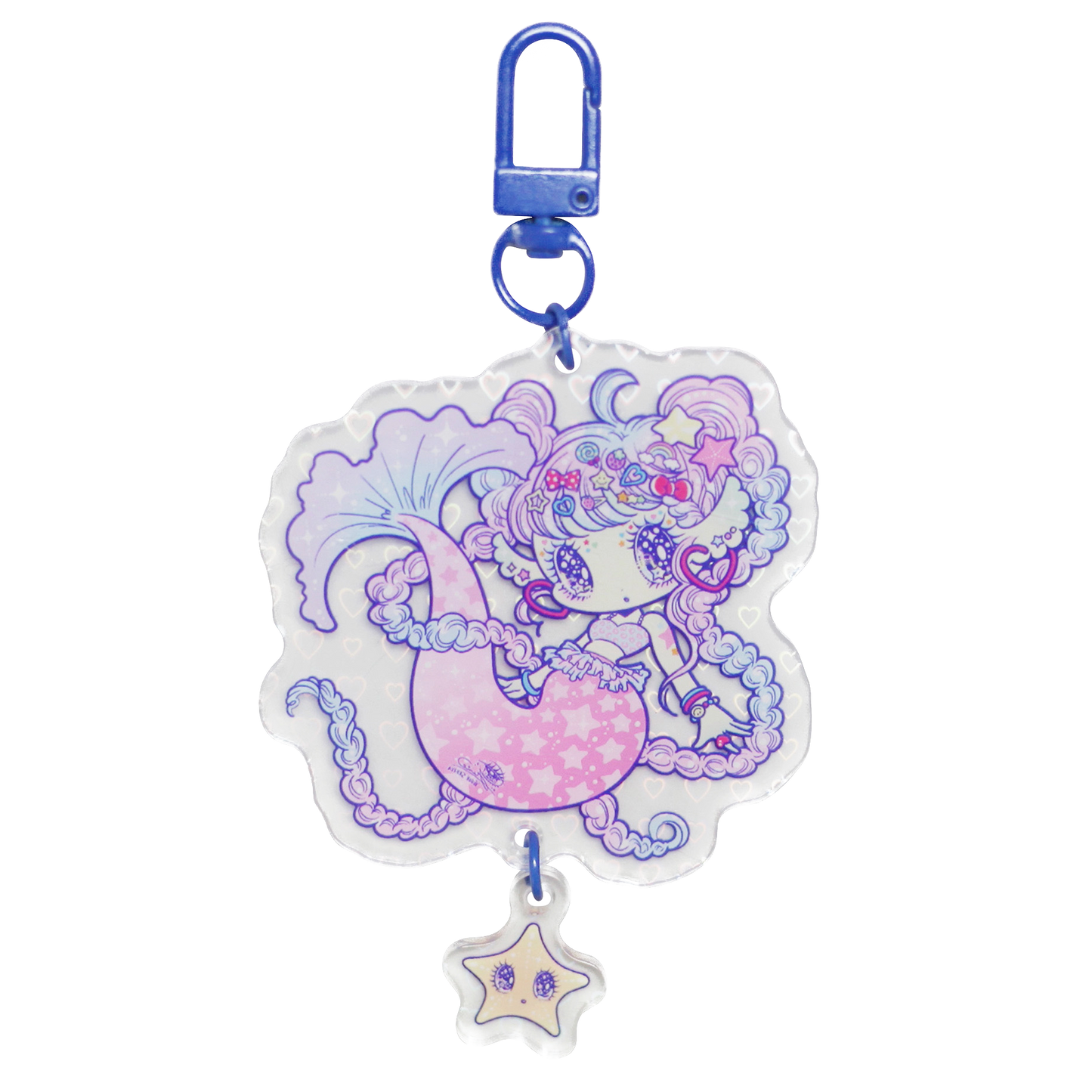 MIRI Holo-Tiered Mermaid Acrylic Keychain
