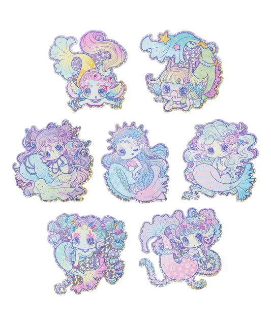 7 Little Mermaids - Sticker Pack